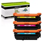 3PK CE400A CMY Toner Fit For HP LaserJet 500 Color M551n M551xh MFP M575dn M575F
