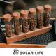 Solar Life 索樂生活 咖啡豆分裝試管6入+展示架22g 咖啡豆密封罐 咖啡豆保存 收納試管 (8折)