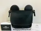 NWT Authentic COACH Patricia MICKEY EAR Bag in Black F59369 ~ LIMITED EDITION