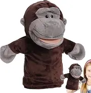 Hand Puppets for Kids - 25cm/9.84 Inch Plush Finger Puppets Toy | Theater Performance Supplies, Stuffed Animal Doll for Role Play Storytelling Preschool Teaching