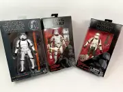 STAR WARS The Black Series 6 inch figure Stormtrooper Flametrooper Pilot Lotof 3