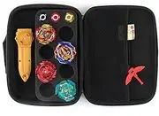 Gyro Storage Bag with Compartments, Gyro Collection Storage Box, Gyro Box with Dividers, Portable Case for Gyro Toys, Gyro Accessories Storage Case, Gyro Toolbox for Storage Box
