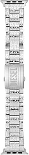 [Diesel] Men's Silver Stainless Steel Apple Watch Strap Watch,