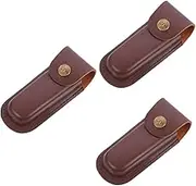 OKUMEYR Cutter Cover PU Leather Cutter Protector for Camping Travel Home Use Lightweight Compact Household Practical Convenient