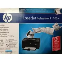 在飛比找PChome商店街優惠-HP LaserJet P1102w 黑白雷射印表機