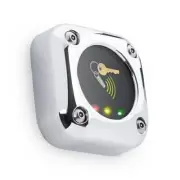 Paxton 390-727 Proximity Metal Reader, Chrome, for Net2 or Switch2, IPX7 rated