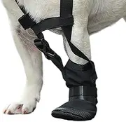 Dog Boots, Dog Winter Boots, Breathable Dog Boots, Paw Protection, Anti-Slip Dog Shoes, Dog Adjustable Strap Boots Paw Protector, Dog Shoes Anti-Licking Aid for Indoor Outdoor