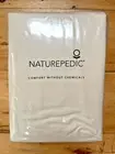 Naturepedic Organic Waterproof Mattress Protector Pad, King, NEW