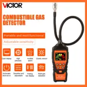 A● VICTOR 822C 822D Lpg Gas Leak Detector Analyzer Combustible Flammable Air Tes