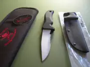 MAD DOG KNIFE KNIVES "PYGMY ATAK 2" / VVTL / BLACK HANDLE / HR SHEATH / MDK CASE