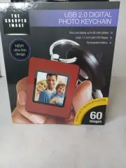 The Sharper Image® USB 2.0 Digital Photo Keychain Up To 60 Images - (NEW IN BOX)