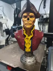 Bust Statue Of Fallout 4 John Hancock Ghoul