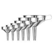 Stainless Steel Funnel Kitchen Funnels with Detachable Strainer Filter Funnel