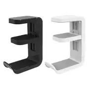 Rotating Headphone Stand Headset Stand Adjustable Clamp-on Headphone Holder