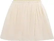 [Camilife] Baby Toddler Kids Girls Tutu Skirt Princess Skirt Mini Skirt Tulle Skirt Ballet Tutu Skirt with Elastic Waistband Classic Small Polka Dot Short Skirt for 2-12 Years Old