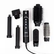 H2D 6in1 Ultra Hair Styling Tool in Black Rose
