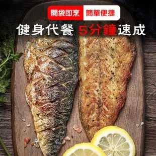 【匯豐禾】挪威薄鹽鯖魚片×15入/組（170g±10g/片 淨重無紙板）