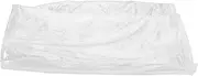 EXQUIMEUBLE Hanging Wedding Gown Bag Portable Dustproof Cover for Wedding Dresses Large Lightweight and Easy to Store Protective Garment Bag for Brides and Special Occasions