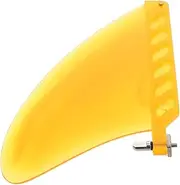 Surfboard Tail Fin Paddle Board Specimen Rack Exquisite Refrigerator Magnets Booth Props Care Stickers Storage Rack Bracket Hand-held Winding Machine Bottle Rack Rack Yellow TPU