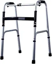 Walker, Adjustable Height Walker, Portable Foldable Seniors Rollator Walker, Adults Kids with Disability, Load 180kg(440 lbs) Little Surprise