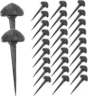 VICASKY Stable Horse Equipment 50pcs Iron Horseshoe Nails Equestrian Farrier Tools Mini Horseshoe Nail Set