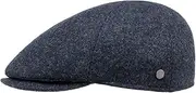 [LIERYS] Harris Tweed Gatsby Men's Flat Cap - Made in Italy - Peaked Cap Made from 100% Virgin Wool - Handmade - Flat Cap Lined - Mottled - Men's Cap Autumn/Winter