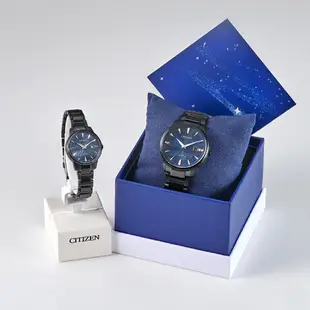 CITIZEN星辰錶 PAIR對錶 EW2595-81L 光動能天川銀河情侶對錶 女款 29.2mm
