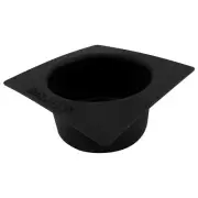 Waxness Non-Stick Easy Clean Silicone Bowl for Waxness W-CUBE Warmers 1lb Black