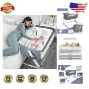 Comfy 3-in-1 Bedside Sleeper for Newborns - Lightweight, Easy Folding Design