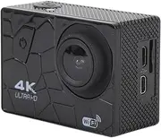 Action Camera 4K 30FPS Water Proof Camera, Remote Control Sports Camera 170 Degree Wide Angle, 1050mAh Battery, Anti Shake Video Camera 4K/30 60FPS 720P