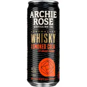 Archie Rose Whisky With Smoked Cola & Blood Orange Can 330mL