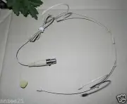 Pro Beige Headset Microphone for AKG Samson Wireless Mic system (mini 3pin)