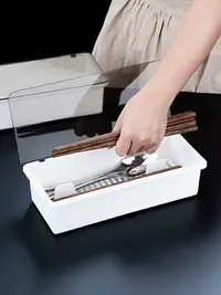 在飛比找樂天市場購物網優惠-家用筷子盒瀝水筷架廚房塑料筷子收納盒餐具筷盒筷子筒