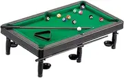 Pool Table Set for Kids Indoor Game Toy Billiard Cues Small Tabletop Billiards Desktop Snooker for Parties Apartment Playroom