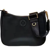 在飛比找momo購物網優惠-【TORY BURCH】tory burch尼龍月牙hobo