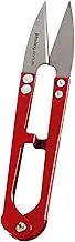 Thread Snips - Red Sewing Snips - Mini Small Thread Snippers Sewing - Thread Nippers Clipper - Thread Cutter for Fishing Line, Fabric, Yarn Scissors - Thread Cutter - Thread Trimmer