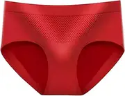 [Generic] High Waist Underwear for Women Comfortable Breathable Briefs High Waist Stretch Panties Full Coverage Briefs