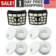 4 Sets Foam & 2 HEPA Filter for Shark Rotator NV680 NV682 NV800 Vacuum XHF680