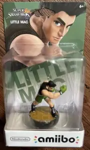 Nintendo Super Smash Bros Little Mac Amiibo NA 2014 1st Wave Print Sealed NIB