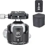 INNOREL N52 Tripod Ball Head 52mm Ball Diameter with Two 1/4" to 3/8" Screw Quic