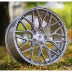 全新鋁圈 英國RSV正品 旋壓製品 FLOW FORGED 鋁圈樣式 20吋 5孔車系適用 銀車面