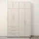 日本直人木業-LEO北歐風160公分系統衣櫃
