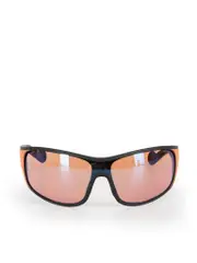 Orange Shield Mirror Sunglasses