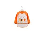Baby Bibs Waterproof And Wipeable-Eat And Play Smock Apron(6-36 Months) - 4