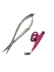 2 Pcs Embroidery Scissors Stitch Sewing Thread Snips Cutter Trimmer Fabric