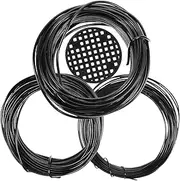 DIY Garden Wire Bonsai Tree Training Support 10m Black Kit Flexible Safe for Plant Climbing