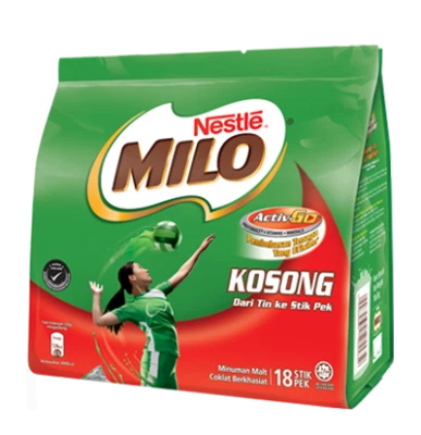 Nestlé Milo Activ-Go Original Chocolate Malt Drink 18 Stick Packs x 30g
