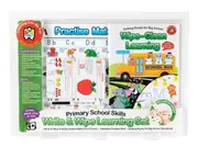 Write and Wipe Learning Set Primary School Skills