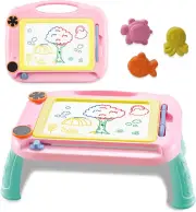 Magnetic Drawing Board Toy for Kids,Magna Erasable Doodle Board for 3-6 Year Old