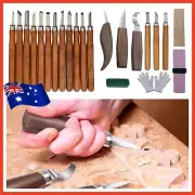 10Pcs/set Wood Chisel Tools Kit Carving Knives Woodworking Whittling Cutters Set